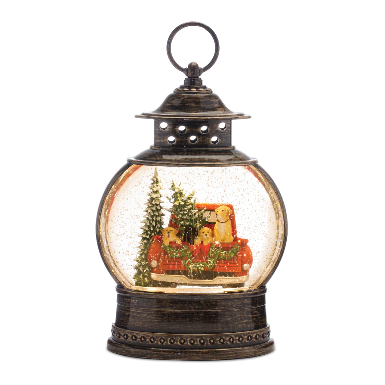 11.5&#x22; LED Snow Globe with Pickup Truck
